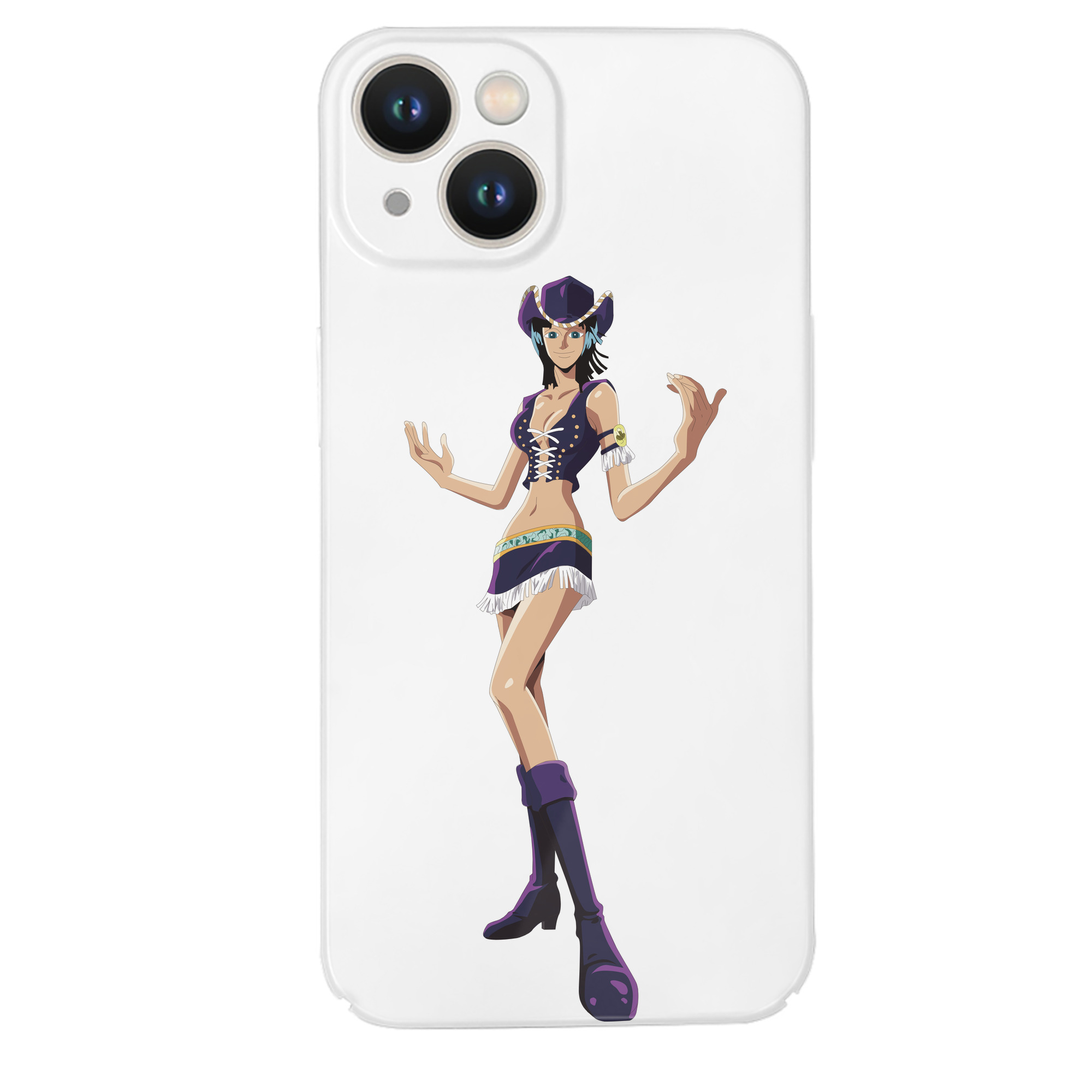 （画像用） ワンピース ニコ・ロビン ONE PIECE Nico Robin 【iPhone 14シリーズ対応】ハードケース